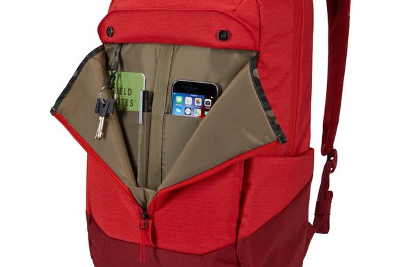 Backpack THULE Lithos 20L TLBP-116 Lava/Red Feather 6538476 фото