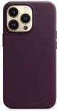 Чохол iPhone 13 Pro Leather Case with MagSafe (Dark Cherry) MM1A3ZE/A MM1A3ZE/A фото 5