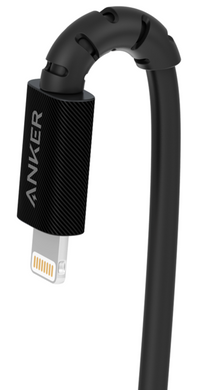 Кабель ANKER Powerline Select USB-C to Lightning - 0.9m V3 (чорний/білий) 6515511 фото