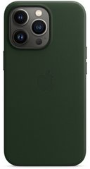 Чехол iPhone 13 Pro Leather Case with MagSafe (Sequoia Green) MM1G3ZE/A MM1G3ZE/A фото