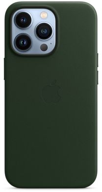 Чохол iPhone 13 Pro Leather Case with MagSafe (Sequoia Green) MM1G3ZE/A MM1G3ZE/A фото