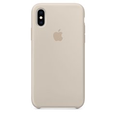Silicone Case for iPhone XS - Stone