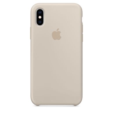 Silicone Case for iPhone XS - Stone 132145 фото