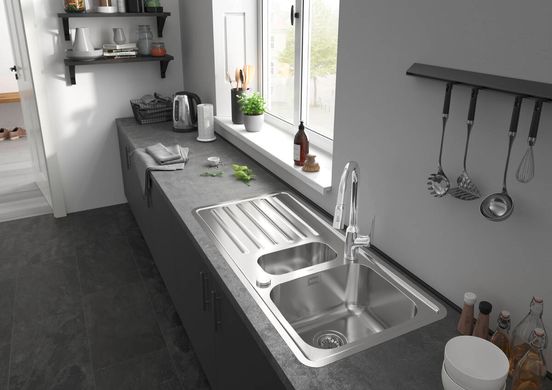Змішувач hansgrohe Focus M42 для кухонної мийки з висувним душем, хром 71820000 71820000 фото