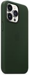 Чехол iPhone 13 Pro Leather Case with MagSafe (Sequoia Green) MM1G3ZE/A MM1G3ZE/A фото 2