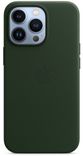 Чехол iPhone 13 Pro Leather Case with MagSafe (Sequoia Green) MM1G3ZE/A MM1G3ZE/A фото 5