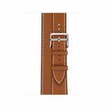 Apple Watch Hermès Stainless Steel Case with Fauve Barenia Leather Double Tour (MU6P2) 162537 фото 3