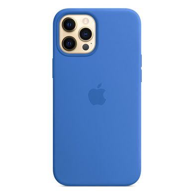Силіконовий чохол Apple Silicone Case MagSafe White (MHLE3) для iPhone 12 Pro Max MK043 фото