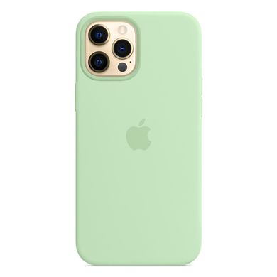Силіконовий чохол Apple Silicone Case MagSafe Cantaloupe (MK073) для iPhone 12 Pro Max MK043 фото
