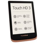 Електронна книга PocketBook 632 Touch HD 3 Spicy Copper (PB632-K-CIS/PB632-K-WW) PB632-K-CIS/PB632-K-WW фото 3