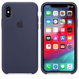 Silicone Case for iPhone XS - Midnight Blue 132152 фото 2