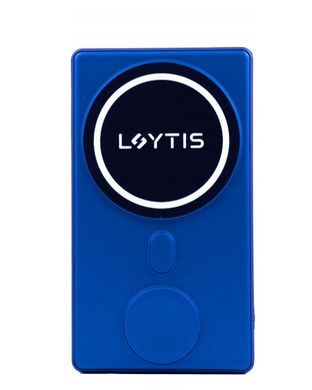Бездротовий зарядний пристрій powerbank Loytis MagSafe P1 5000 mAh 2 в 1 синій P1 blue фото
