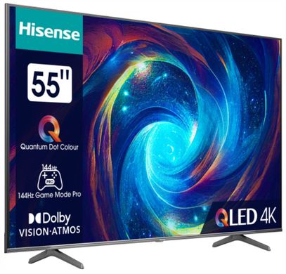 Телевізор HISENSE 55E7KQ PRO рідкокристалічний 55E7KQ PRO фото