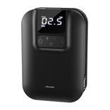АВТОМОБІЛЬНИЙ НАСОС USAMS US-ZB215 MINI CAR AIR PUMP 5000MAH BLACK CQBZB21501 фото 1