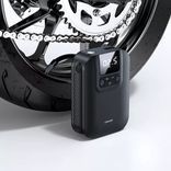 АВТОМОБІЛЬНИЙ НАСОС USAMS US-ZB215 MINI CAR AIR PUMP 5000MAH BLACK CQBZB21501 фото 8