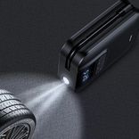 АВТОМОБІЛЬНИЙ НАСОС USAMS US-ZB215 MINI CAR AIR PUMP 5000MAH BLACK CQBZB21501 фото 5